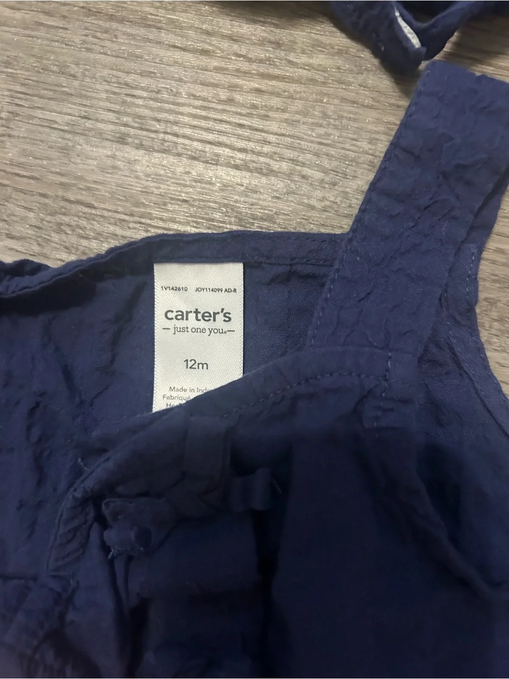 Carter's Navy Blue Baby Sun Set with Hat